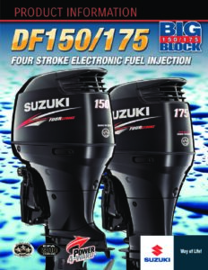 Suzuki Marine DF175-DF175AP (Inline 4)